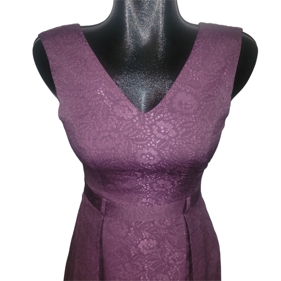 Ricki's Plum Colored Sleeveless Dress 0 - Picture 2 of 7